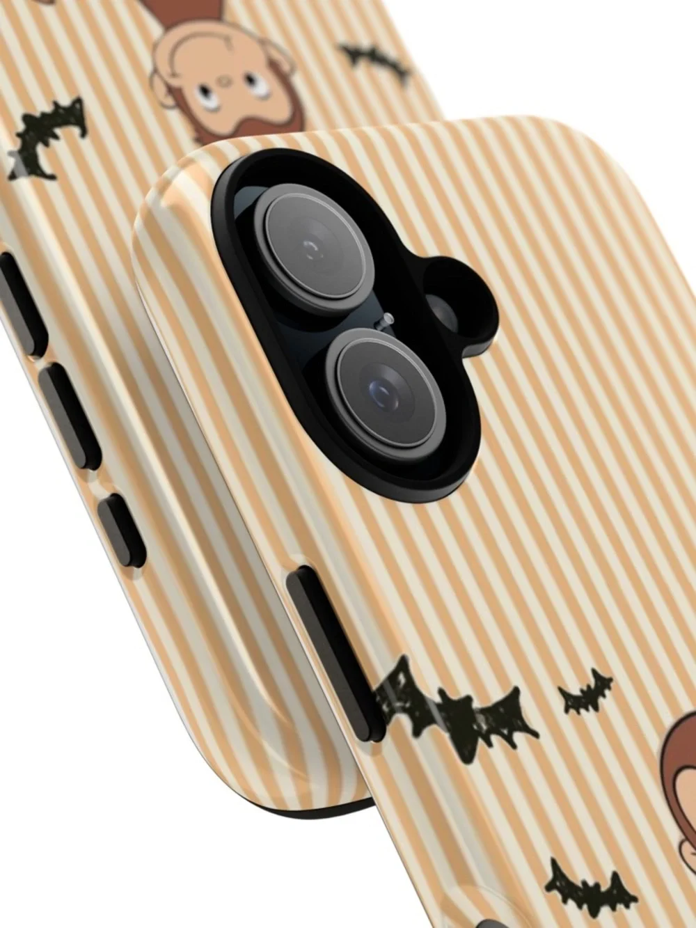 Curious George Monkey Pumpkins Halloween Costume Glossy PhoneCase
